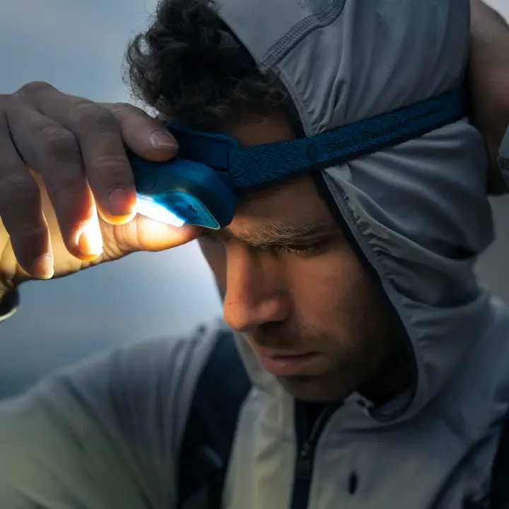 Black Diamond Storm 500-R hiking headlamp