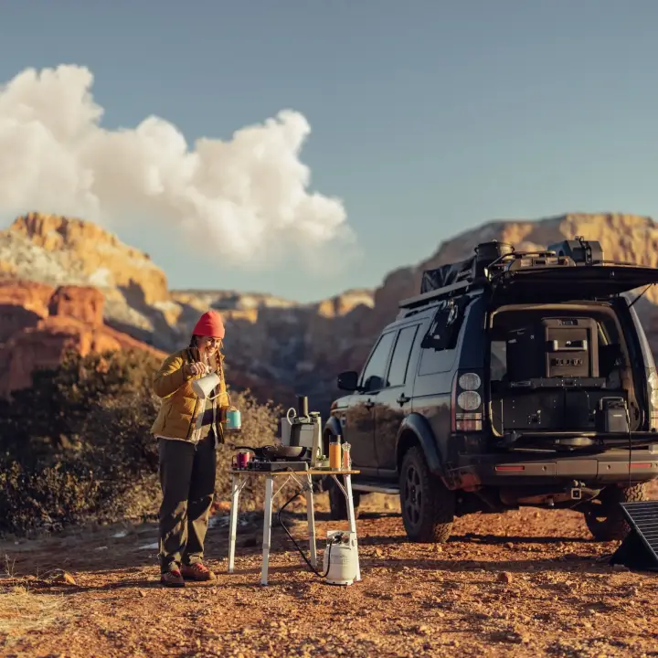 Dometic GO Compact Camp Table cook station