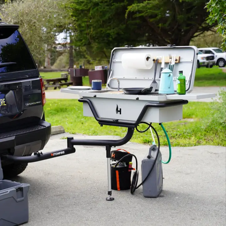 HitchFire Hitch Kitchen van kitchen system