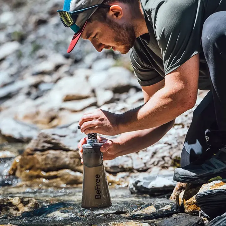 Katadyn BeFree 1.0L water filter for hiking