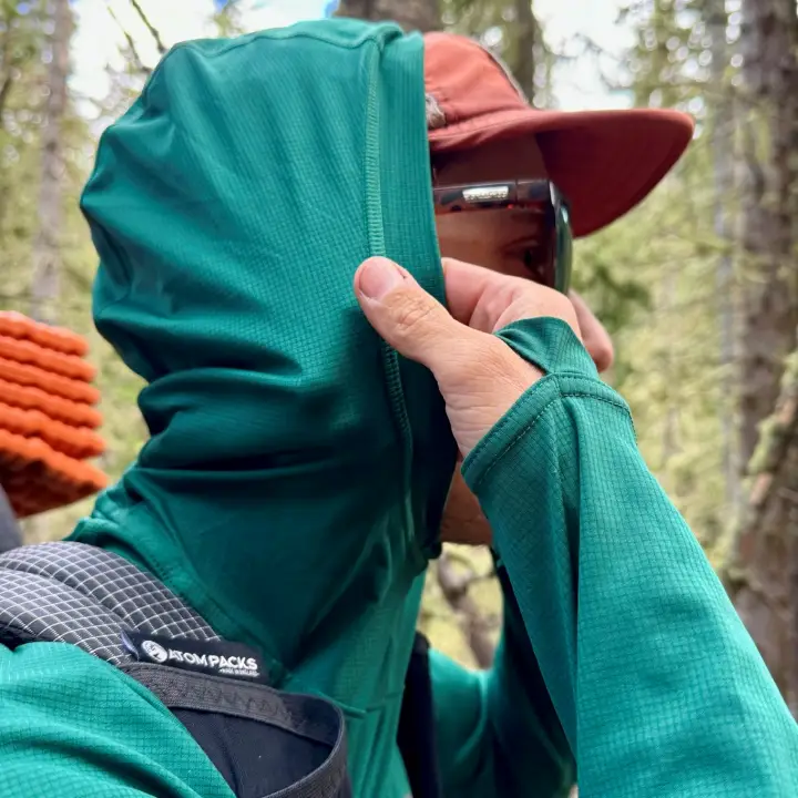 Outdoor Research Echo Hoodie sun hoodie for hiking