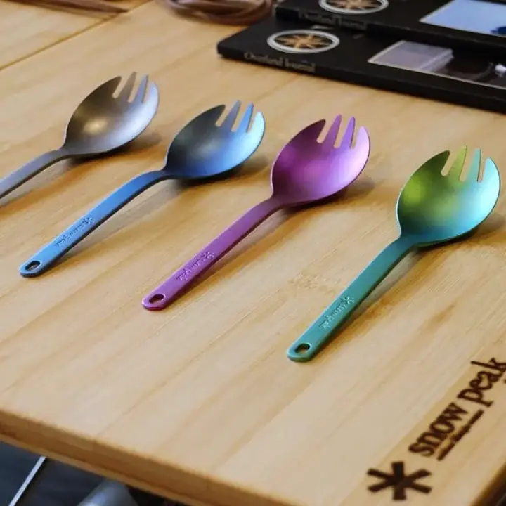 Snow Peak Titanium Spork gift for campers
