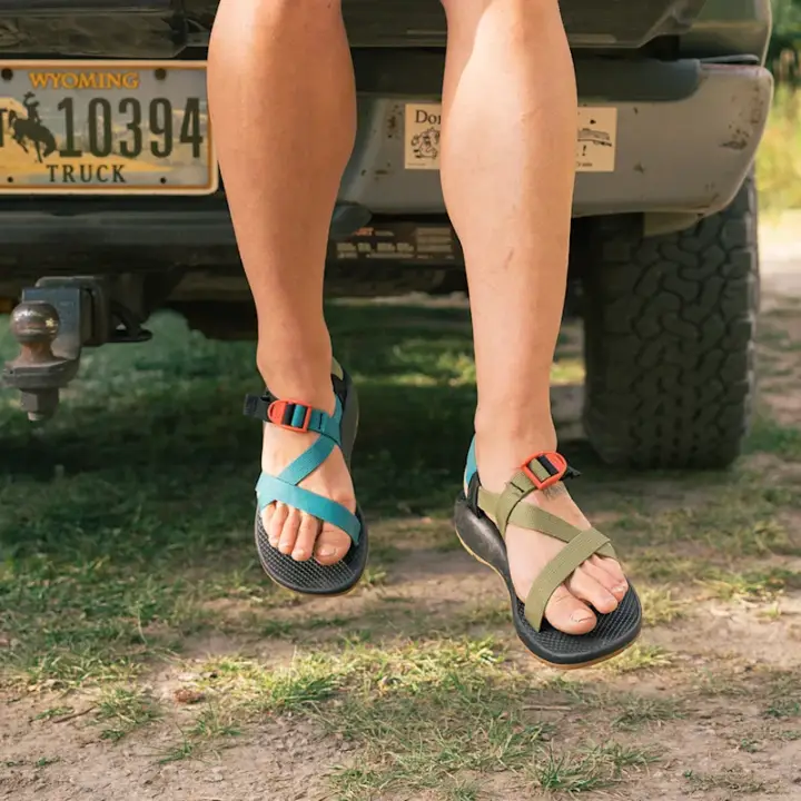 Teva hiking sandals for warm weather and water crossings