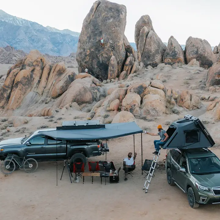 iKamper Exoshell 270 Awning vehicle awning shelter